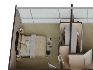Merritt on 3rd l 2 bed 2 bedroom Floor Plan for rent in Oakland Ca Merritt On 3rd